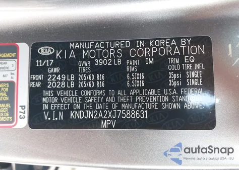2018 Kia Soul from USA, damaged, VIN KNDJN2A2XJ7588631